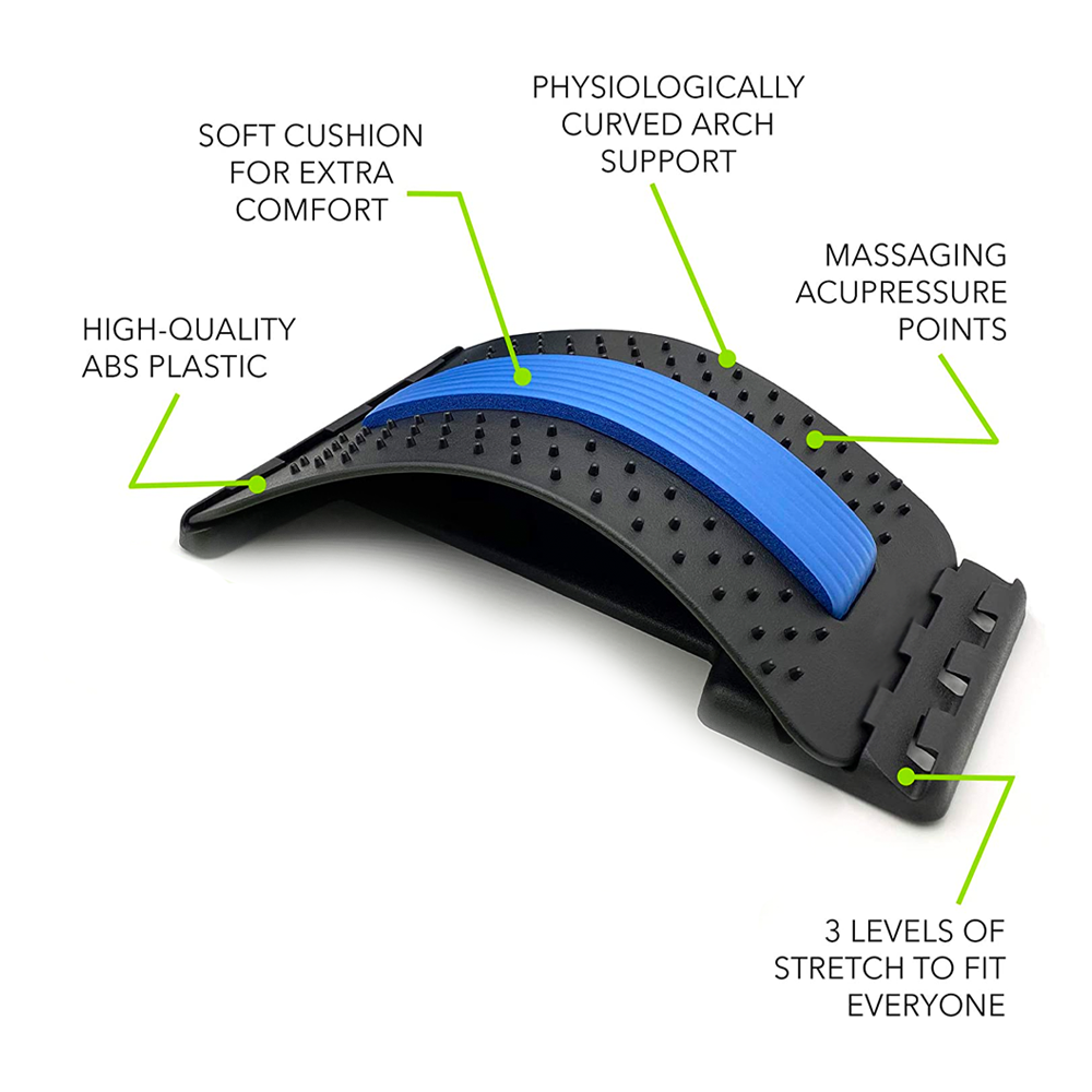 Sciatica Back Massager & Stretcher – Perfect Gift for Pain Relief