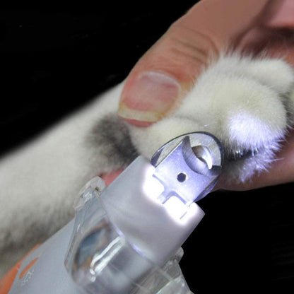 LED Pet Nail Clipper with Magnifier – Best Lighted Dog & Cat Clippers
