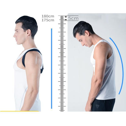 Premium Adjustable Posture Corrector Brace – Back Support Belt | Perfect Gift for Better Posture & Health