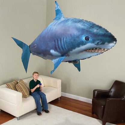 Remote Control Flying Shark & Clownfish Balloons - Ideal Gifts!