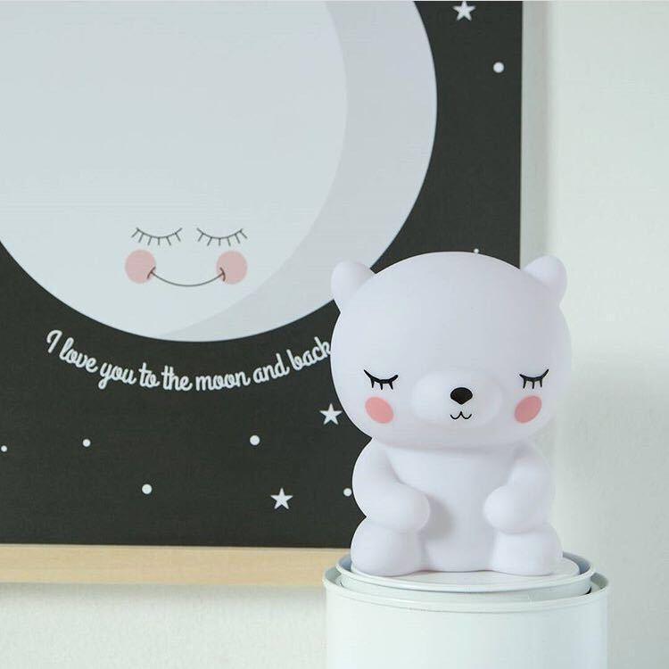 Adorable Teddy Night Light - Perfect Kids, Bedtime Companion & Ideal Gift