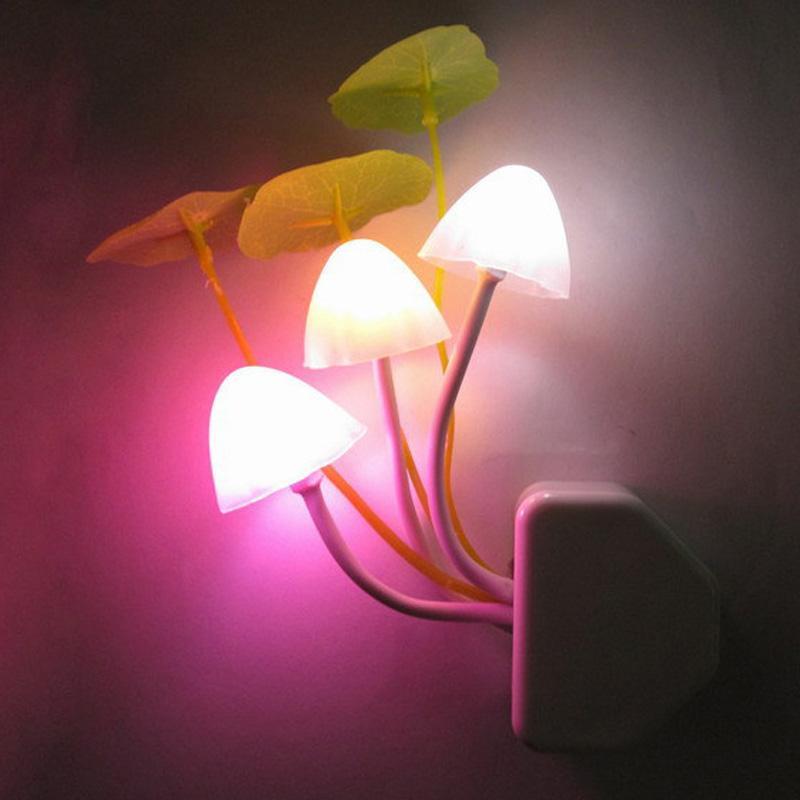 Realistic Lucky Mushroom Night Light - Glowing LED Lamp Perfect for Cozy Ambiance & Gifts