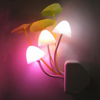 Realistic Lucky Mushroom Night Light - Glowing LED Lamp Perfect for Cozy Ambiance & Gifts