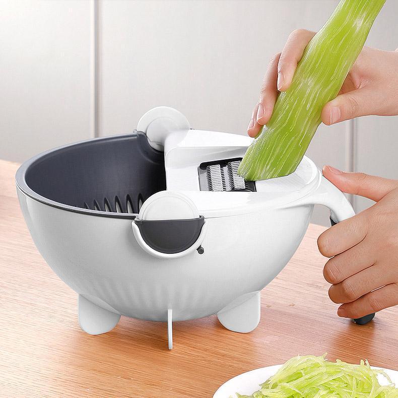 Smart Chopping and Strainer Bowl - Multi-Functional Kitchen Chopper | Perfect Gift for Cooks