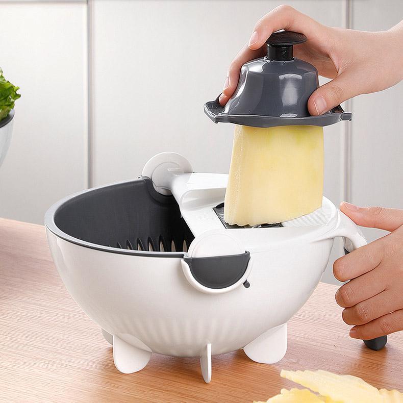 Smart Chopping and Strainer Bowl - Multi-Functional Kitchen Chopper | Perfect Gift for Cooks