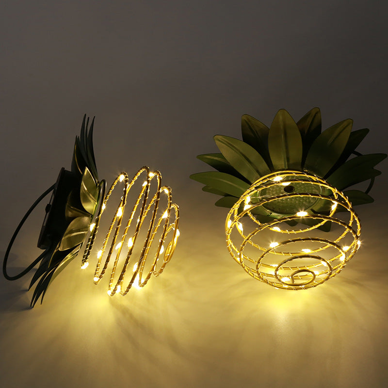 Solar Pineapple Lantern