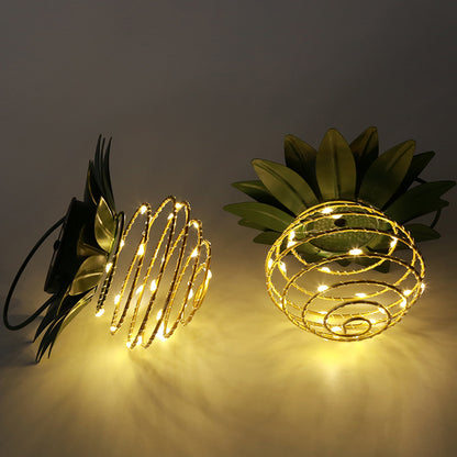Solar Pineapple Lantern