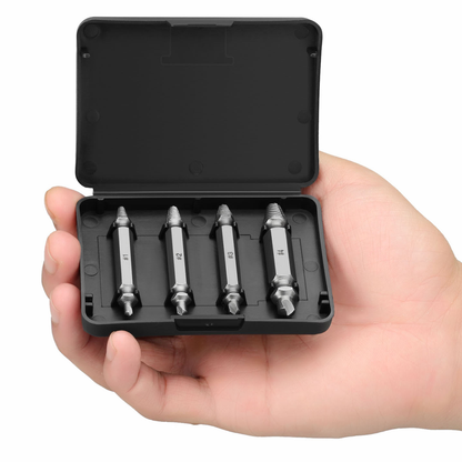 Stripped Screw Extractor Drill Bit Set