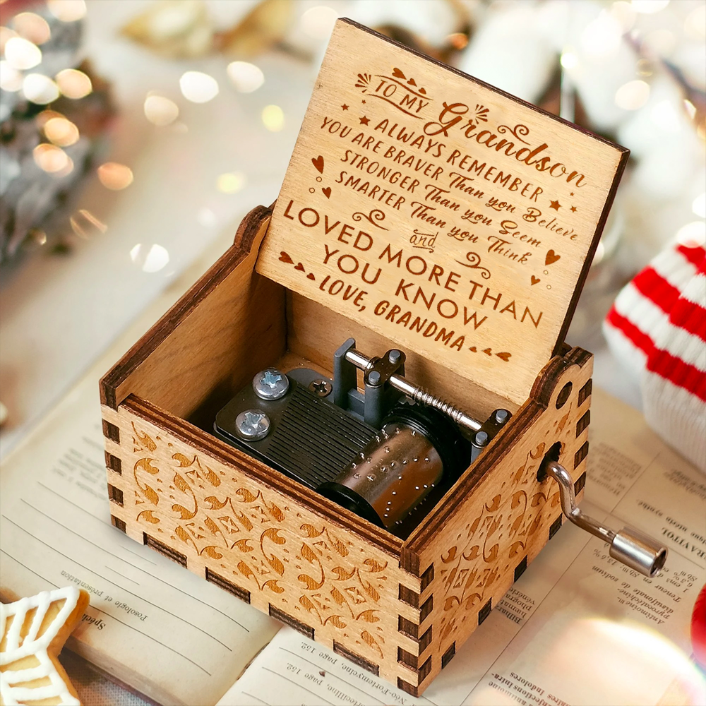 Handcrafted Custom Wooden Music Box