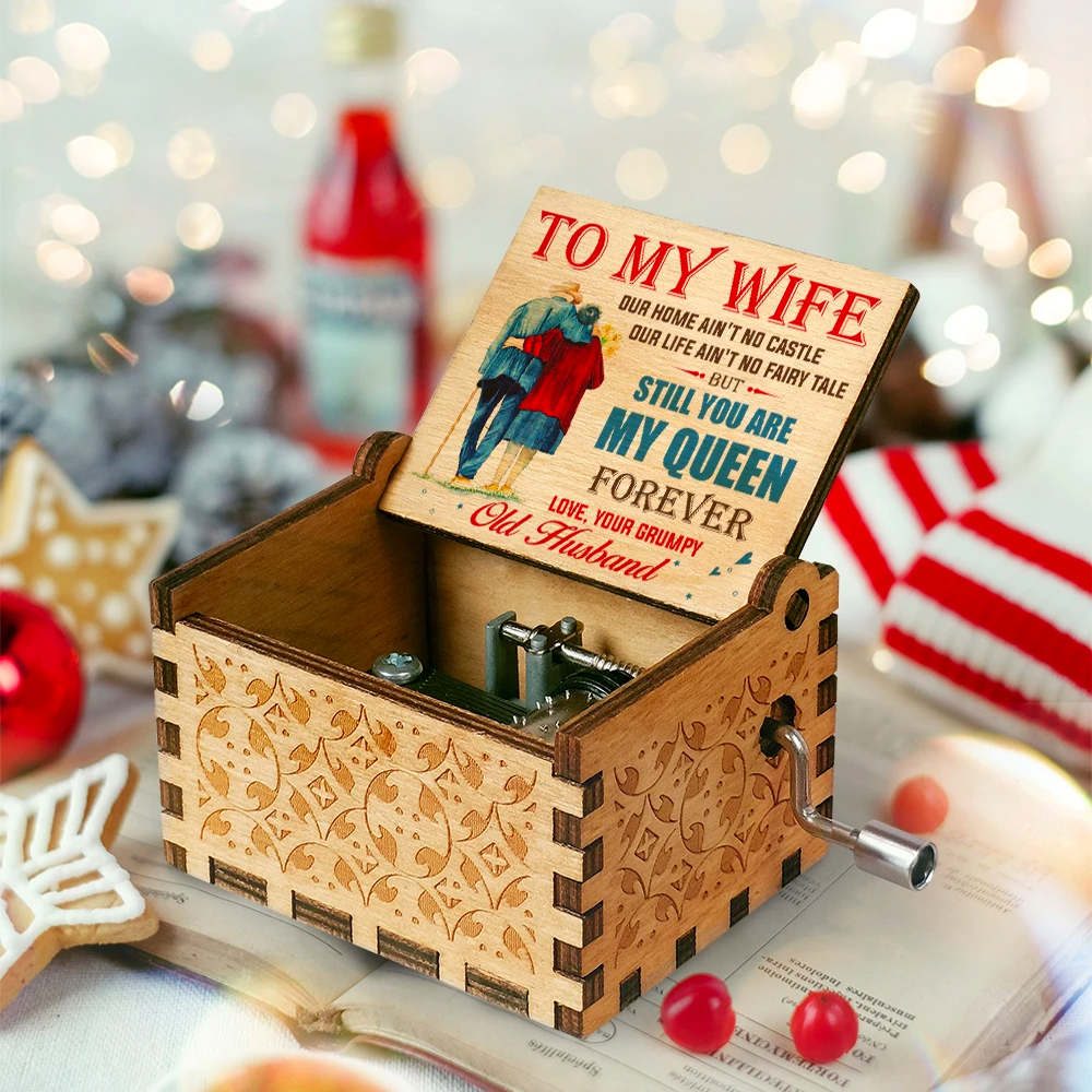Handcrafted Custom Wooden Music Box