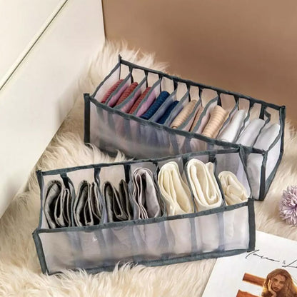 3-Piece Underwear Storage Organizer Box Set