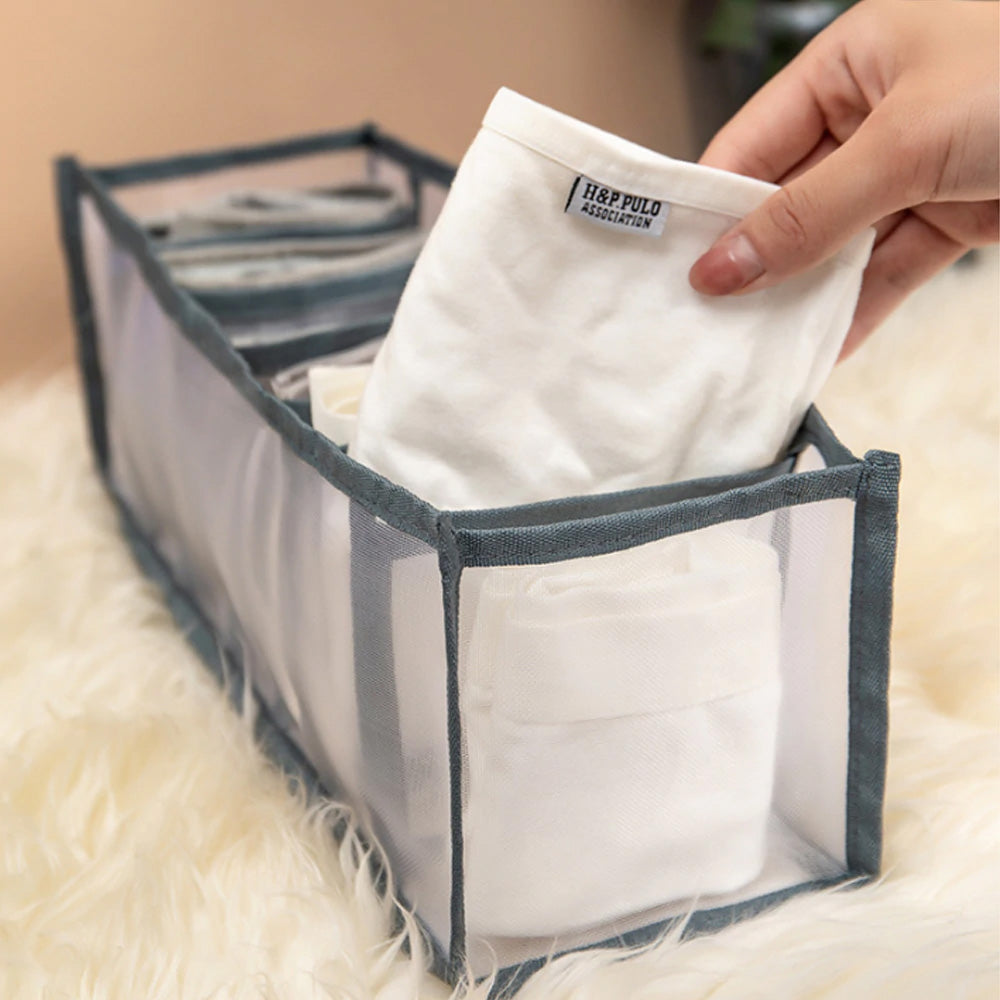 3-Piece Underwear Storage Organizer Box Set
