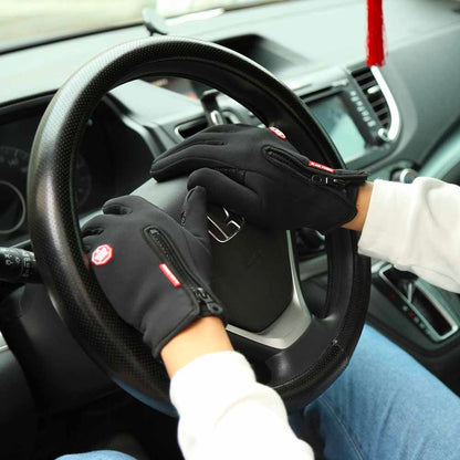 Unisex Waterproof Touch Screen Winter Gloves, Perfect Gift for Men & Women