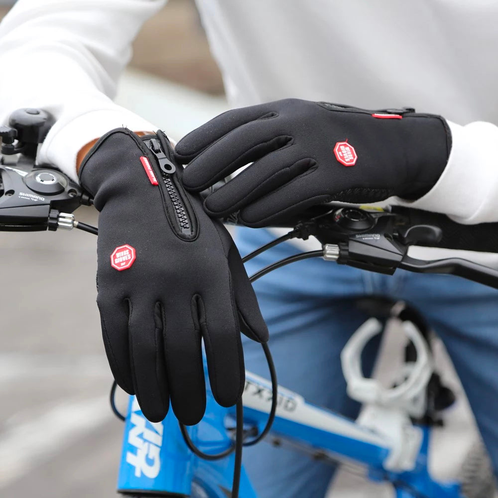 Unisex Waterproof Touch Screen Winter Gloves, Perfect Gift for Men & Women